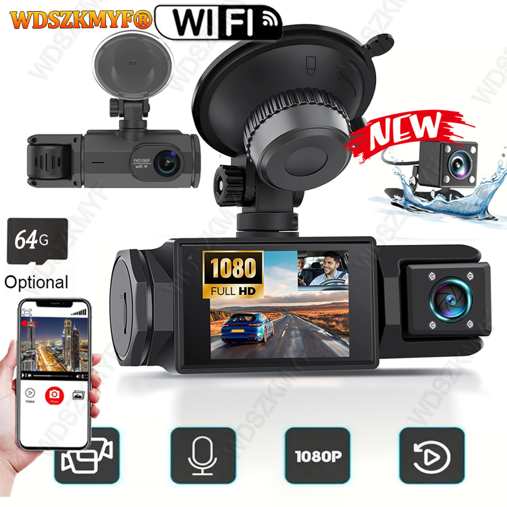 Car Accessories In Japan - 3LENS WIFI Dash Cam Car Camera