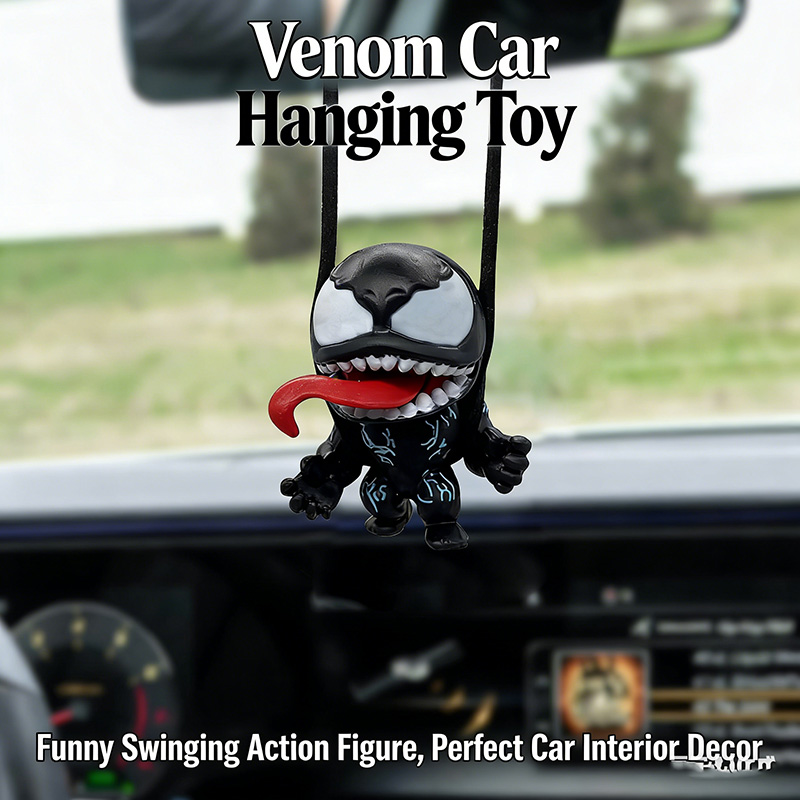 Car Accessories Hanging From Mirror - Anime Character Plush Doll Car Rearview