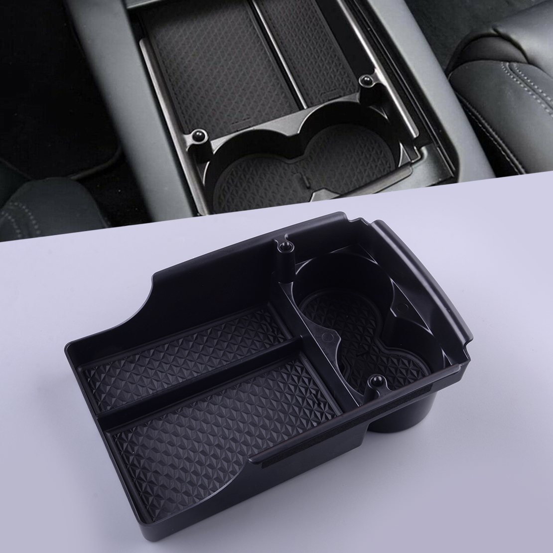 Car Seat Organizer - Car Front Center Console Armrest Storage