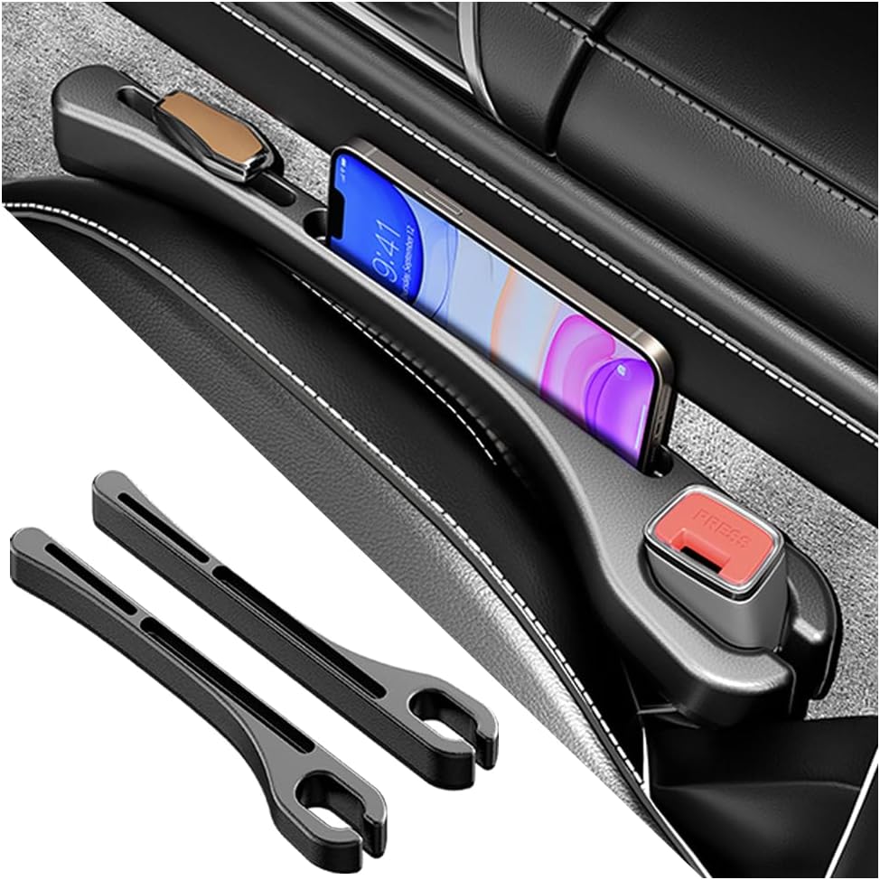 Car Seat Organizer - 2PCS Car Seat Gap Filler Organizer