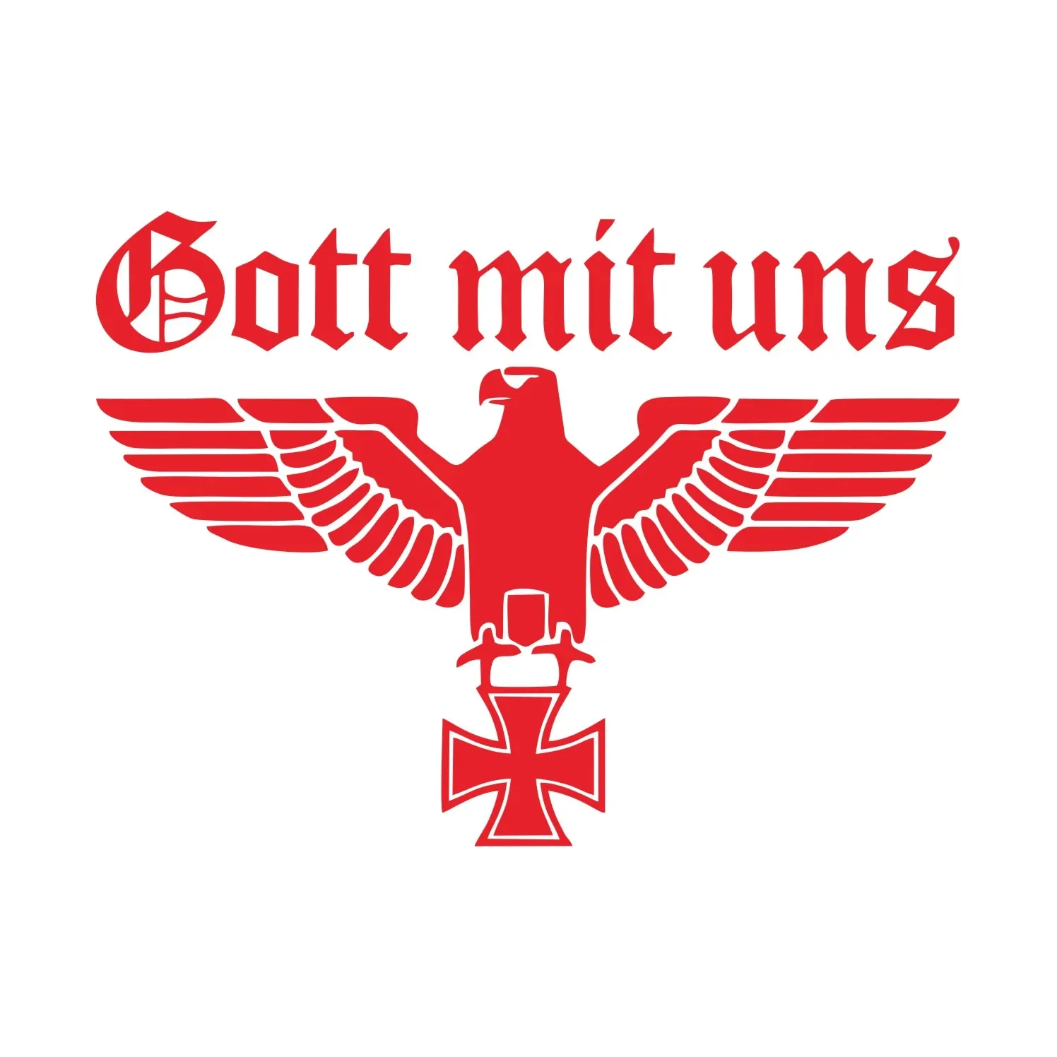 Car Decal for Gott Mit Uneagle - Car Accessories You Need ulasan dan harga
