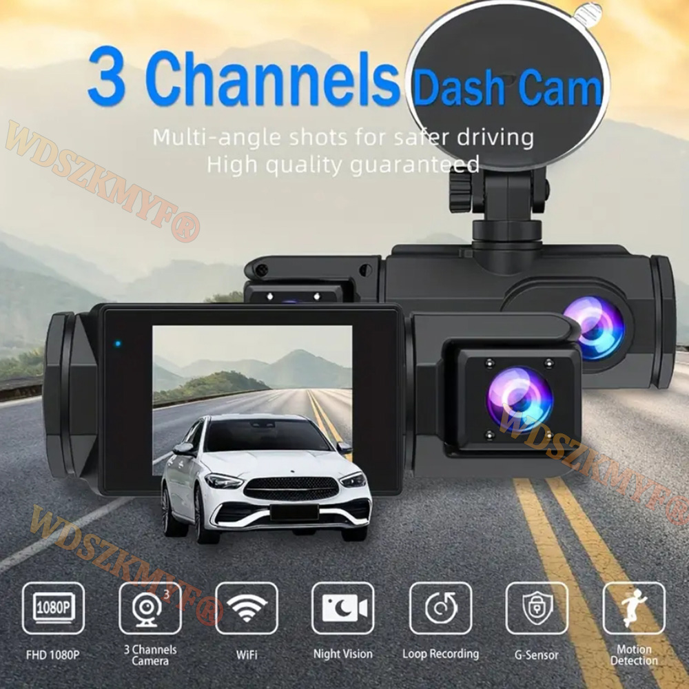 3LENS WIFI Dash Cam Car Camera - Car Accessories In Japan ulasan dan harga