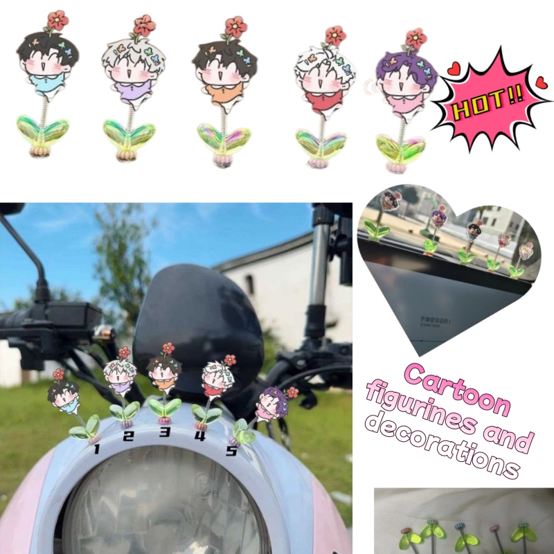 5PCS  Love and Deep Space Anim - Car Accessories Parts ulasan dan harga