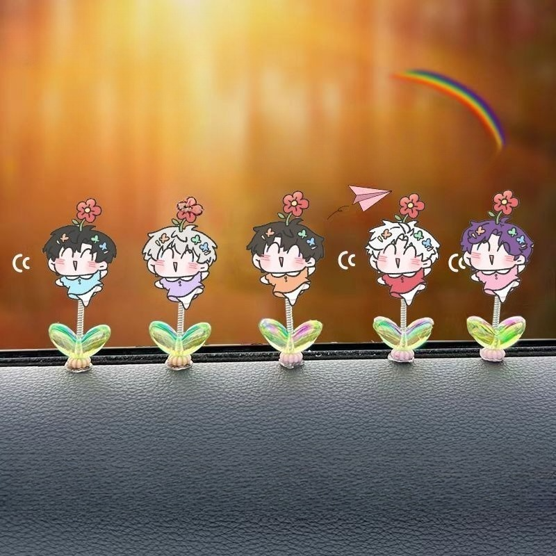 5PCS  Love and Deep Space Anim - Car Accessories Parts ulasan dan harga