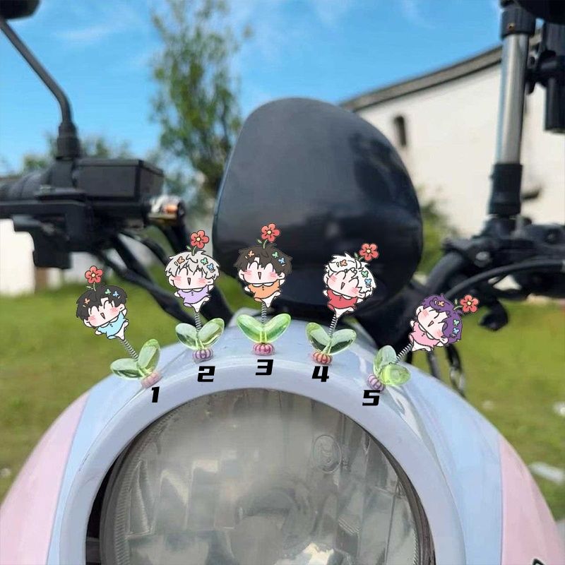5PCS  Love and Deep Space Anim - Car Accessories Parts ulasan dan harga