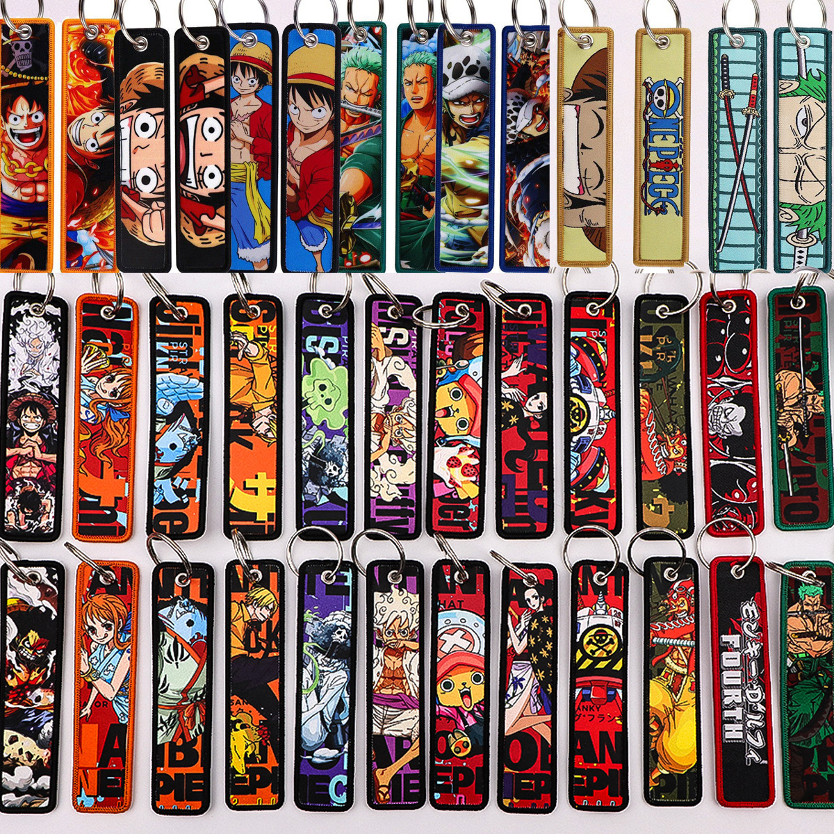Anime One Piece Embroidery Key - Car Accessories In Japan ulasan dan harga