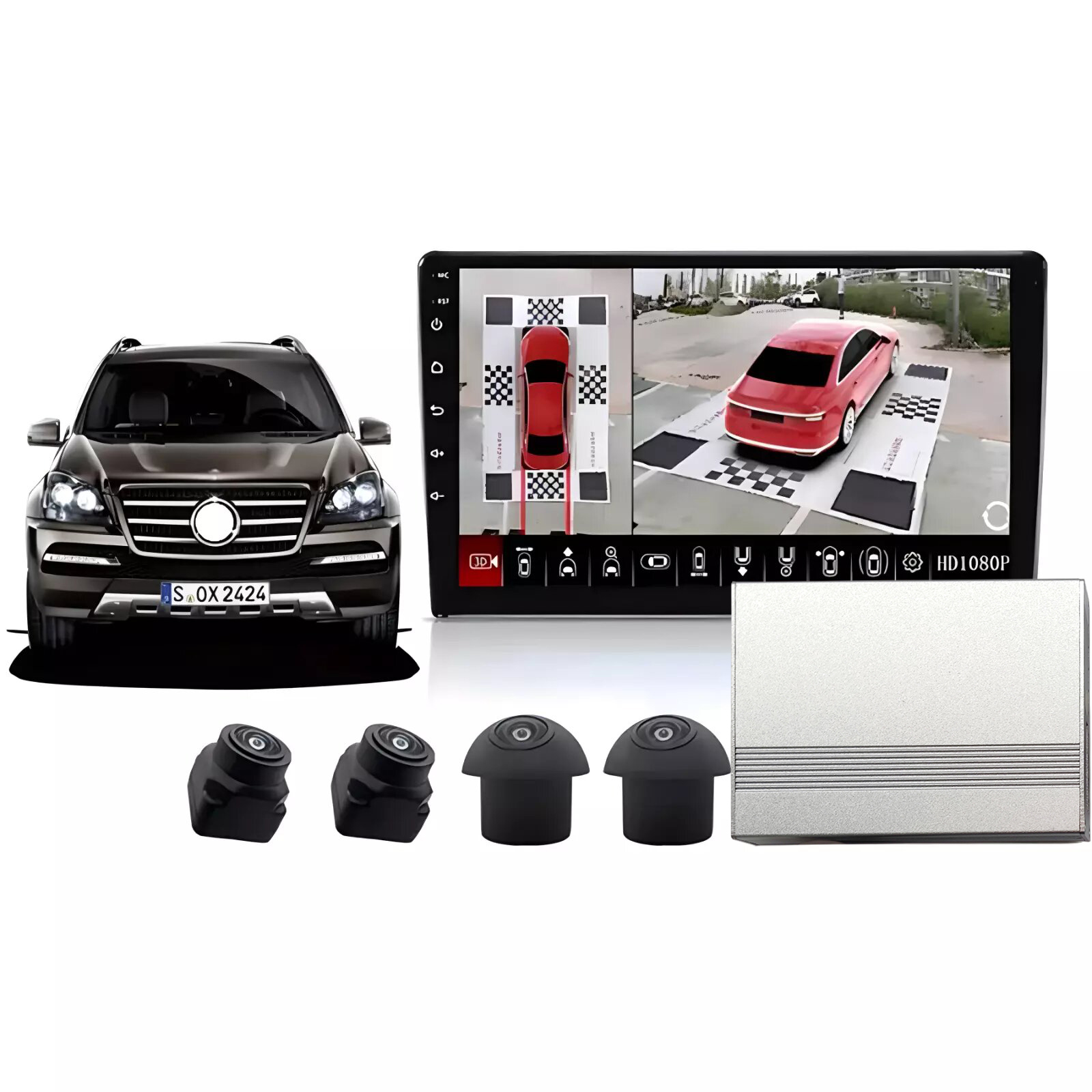 Car 360 Panoramic Camera Drivi - Car Accessories For Night Driving ulasan dan harga