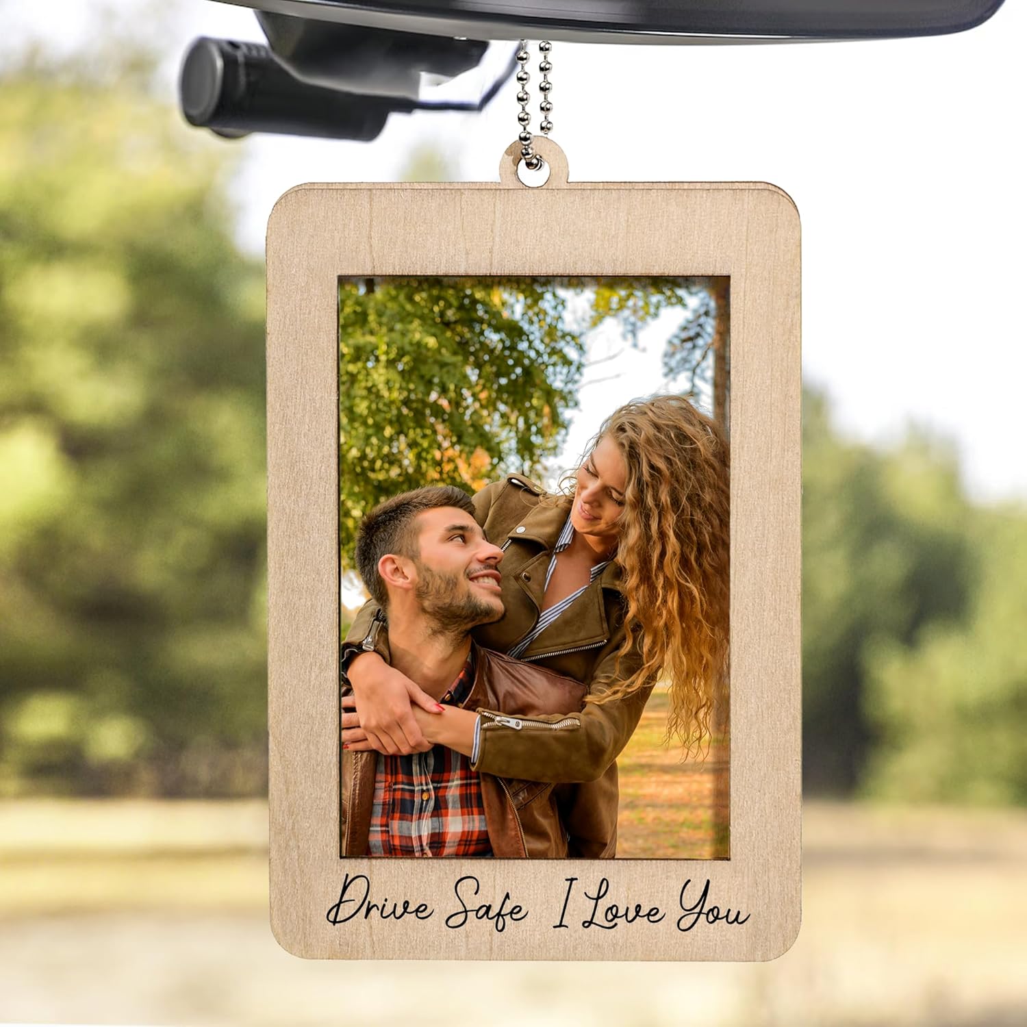 Car Decor Hanging Photo Frame, - Car Accessories Hanging From Mirror ulasan dan harga