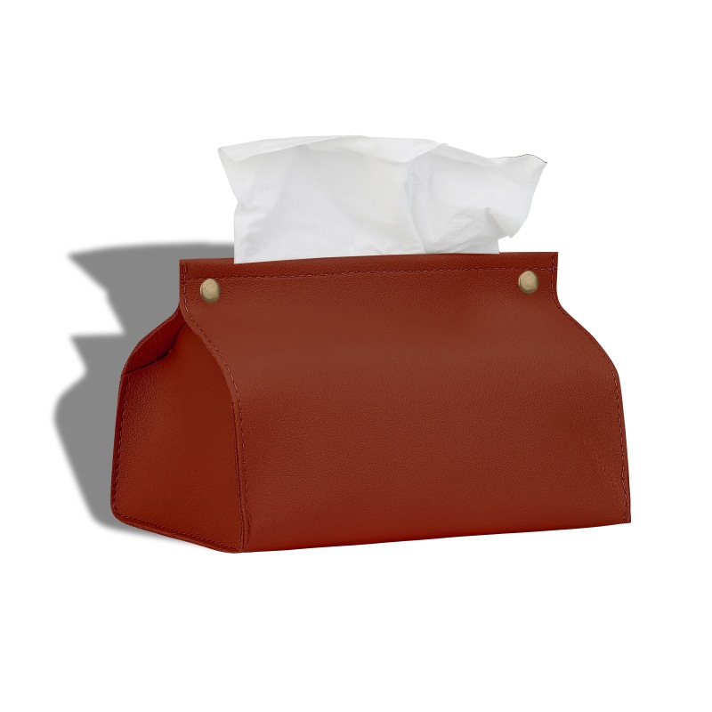 PU Leather Tissue Bag Napkin H - Car Seat Organizer ulasan dan harga