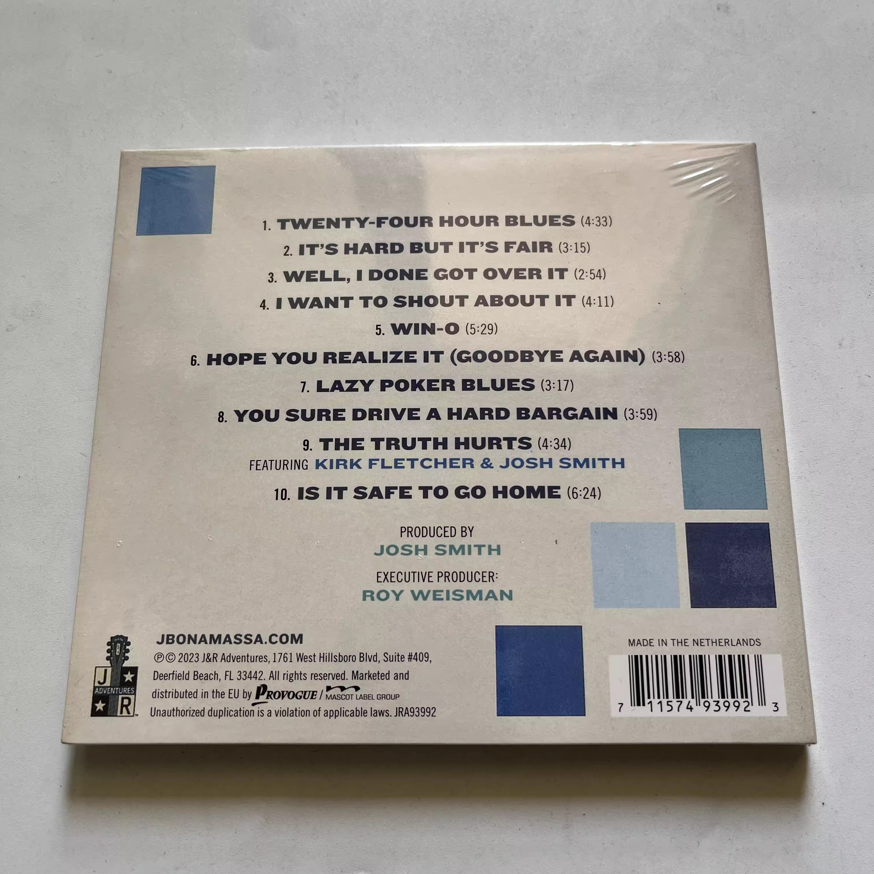 Rock Joe Bonamassa Music CD Bl - Car Accessories York ulasan dan harga