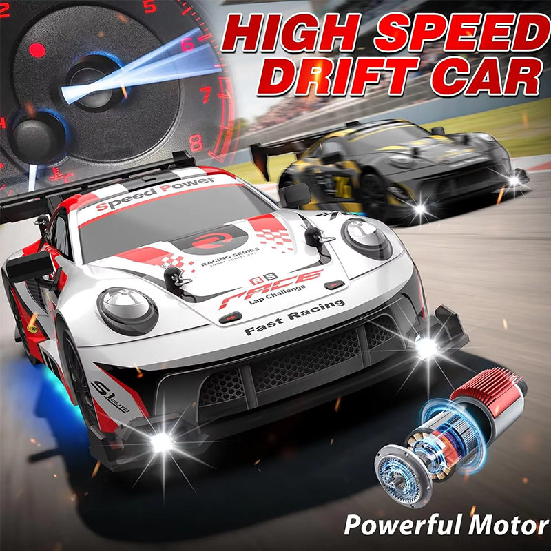 New 1:24 Scale Mini RC Drift C - Car Accessories For Night Driving ulasan dan harga