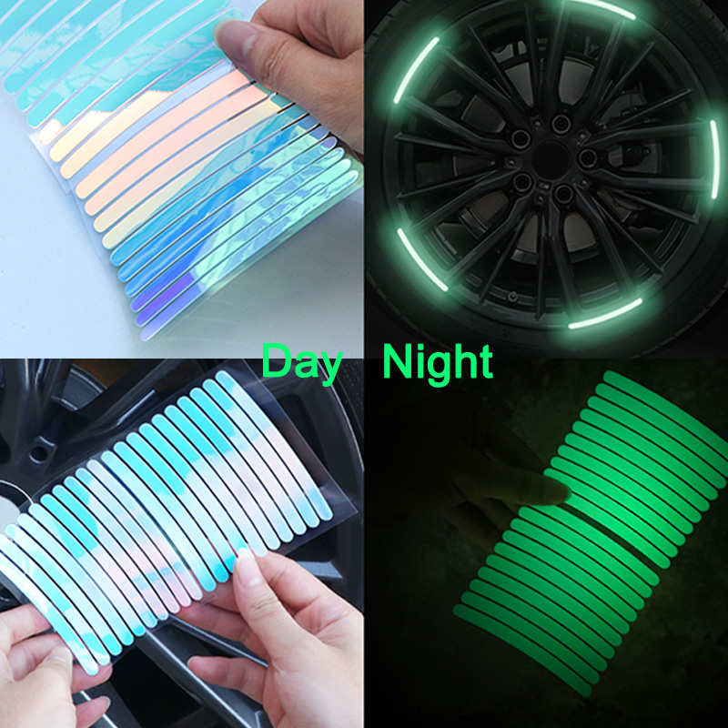 10/20/40PCS Reflective Sticker - Car Accessories For Night Driving ulasan dan harga