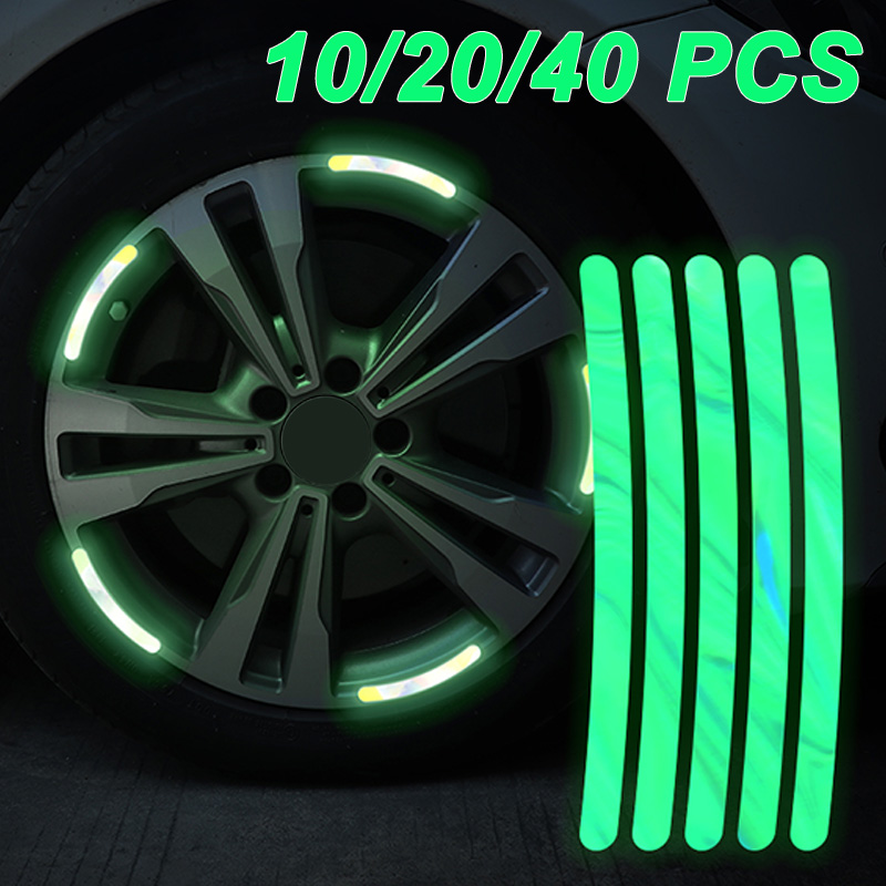 10/20/40PCS Reflective Sticker - Car Accessories For Night Driving ulasan dan harga