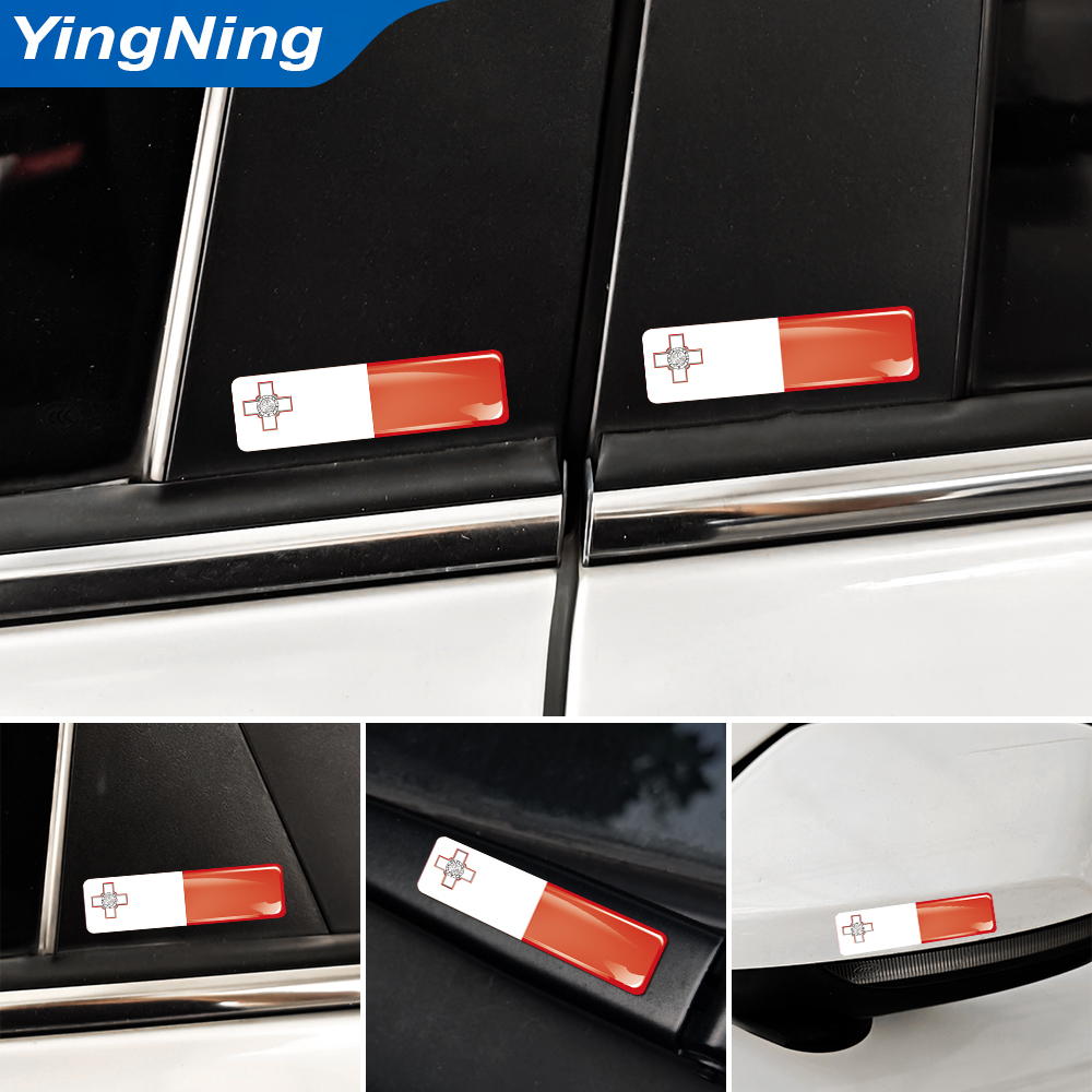 4PCS 3D Epoxy Domed Sticker Ma - Car Accessories Mauritius ulasan dan harga