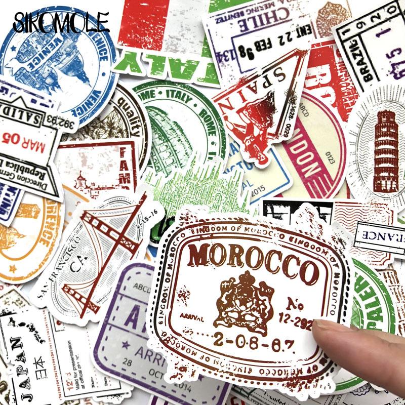 10/30/60PCS Postmark Stamp Sty - Car Accessories York ulasan dan harga