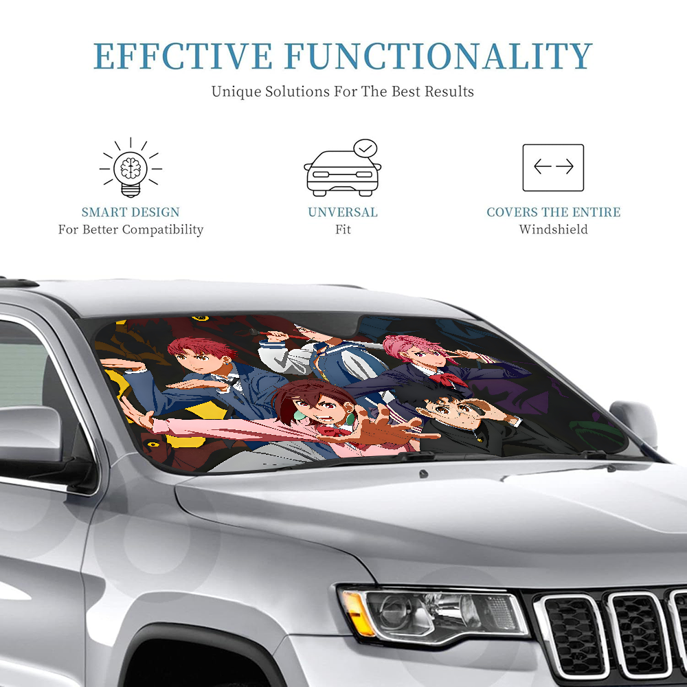 Anime D-dandadan Car Window Su - Car Accessories Rear ulasan dan harga