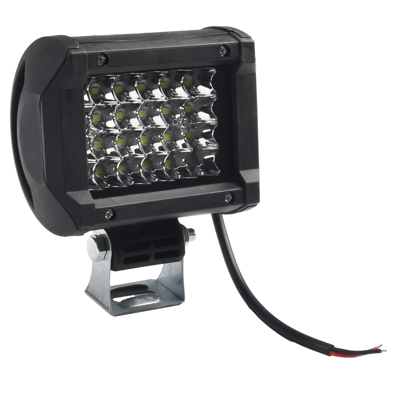 Car LED Bar Work Light 72W Squ - Car Accessories For Night Driving ulasan dan harga