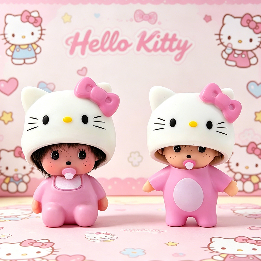 Hot Cute Hello Kitty Monchhich - Car Accessories You Need ulasan dan harga
