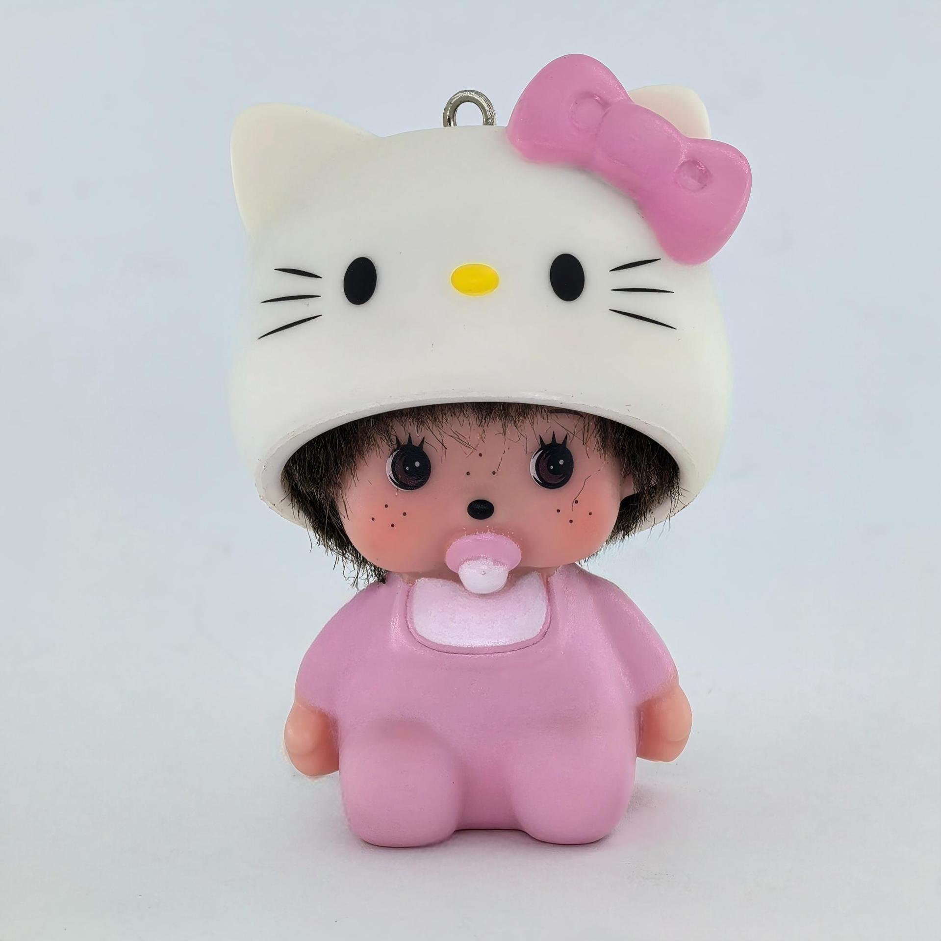 Hot Cute Hello Kitty Monchhich - Car Accessories You Need ulasan dan harga