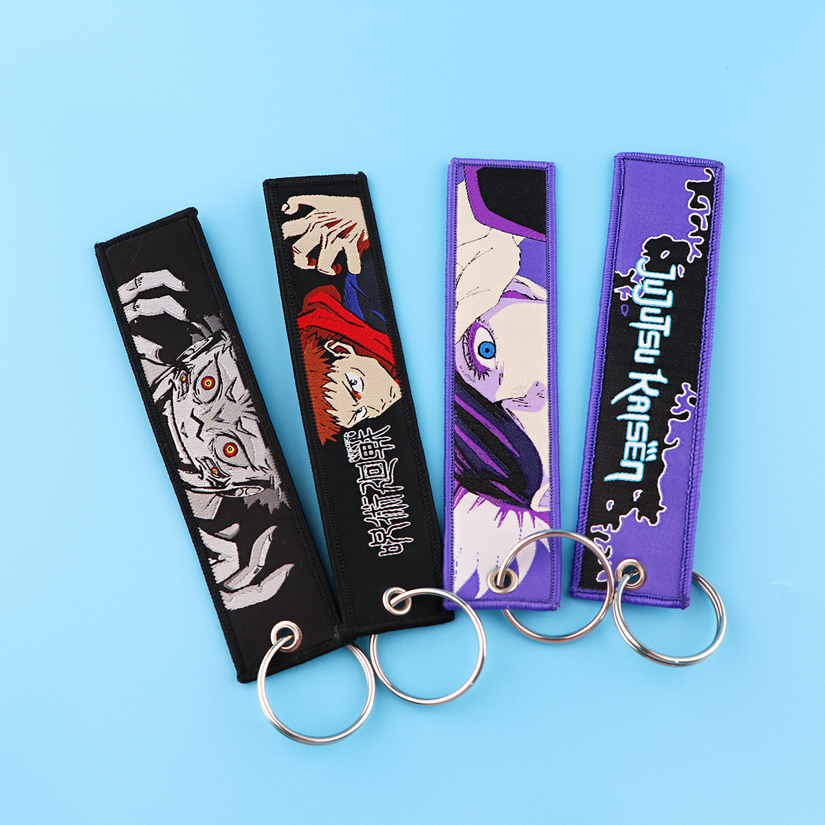 Anime Cool Satoru Gojo Embroid - Car Accessories In Japan ulasan dan harga