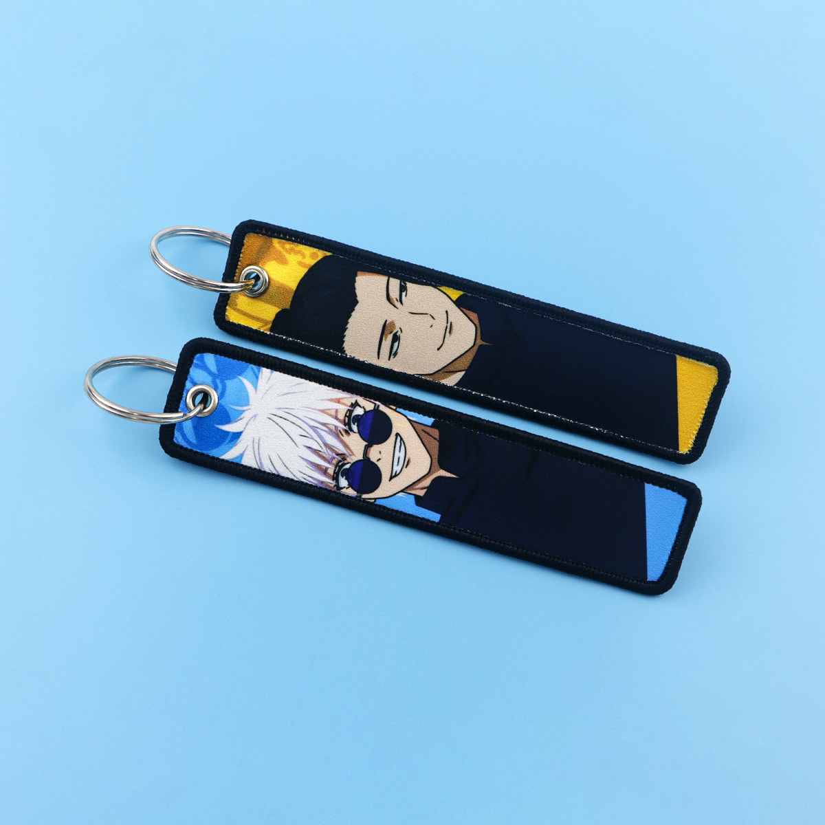 Anime Cool Satoru Gojo Embroid - Car Accessories In Japan ulasan dan harga